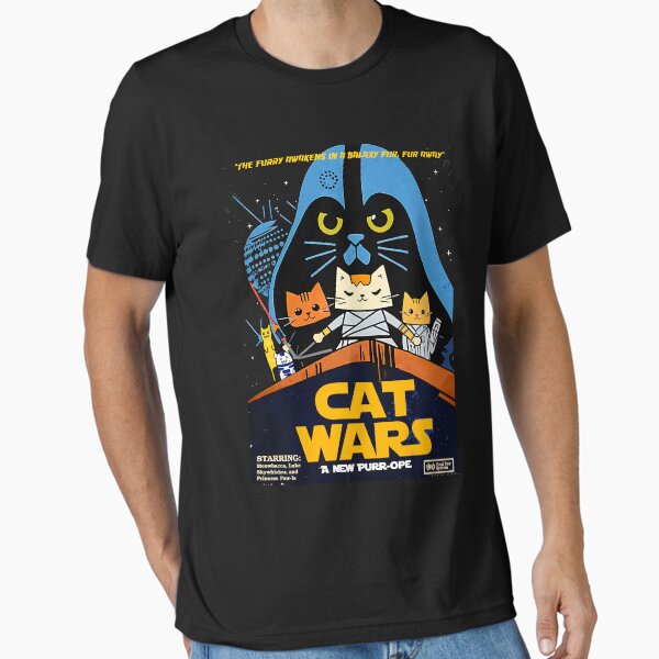 Cat Wars: Movie Parody Essential T-Shirt