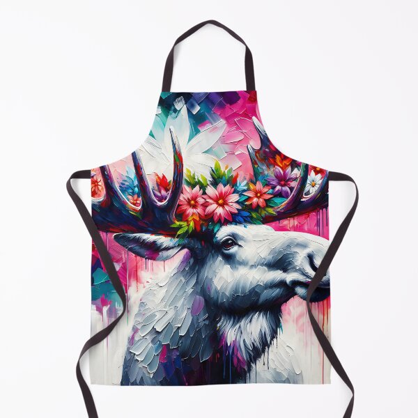 Item preview, Acrylic Majestic Blossoming Moose designed and sold by InsanseCreation.