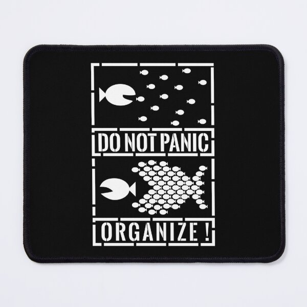 Item preview, Do Not Panic - Organize_WHITE designed and sold by LoboTomica.