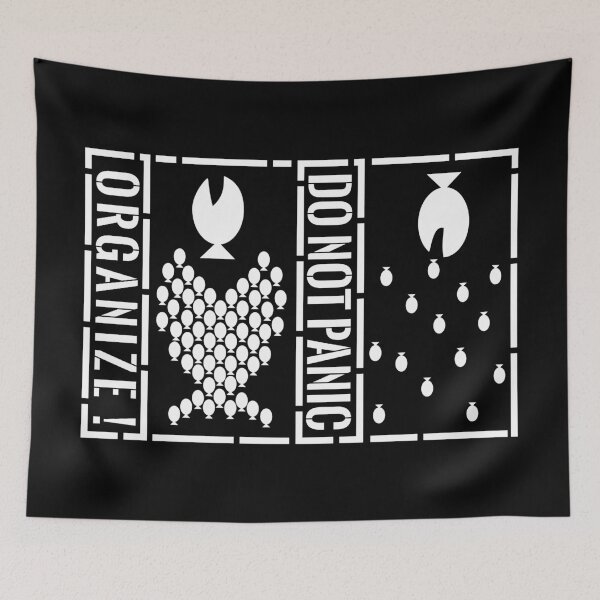 Item preview, Do Not Panic - Organize_WHITE designed and sold by LoboTomica.