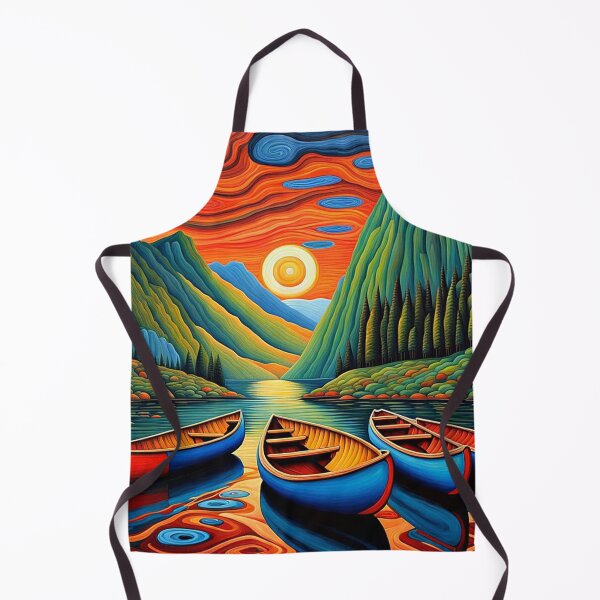 Item preview, Boat in fjord 9 designed and sold by George Hutton Hunter.