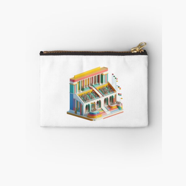 Item preview, Colorful & Antique Grandstand designed and sold by ModederZukunft.