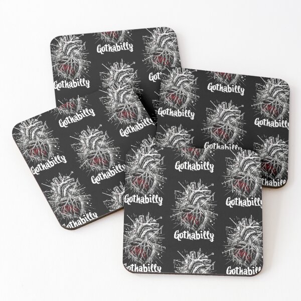 Item preview, Gothic Gothabilly Heart designed and sold by Piotrek0001.