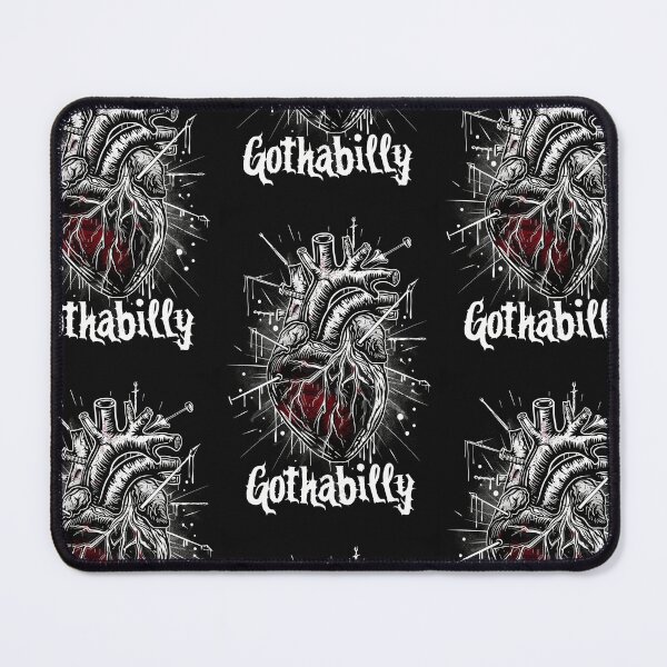 Item preview, Gothic Gothabilly Heart designed and sold by Piotrek0001.