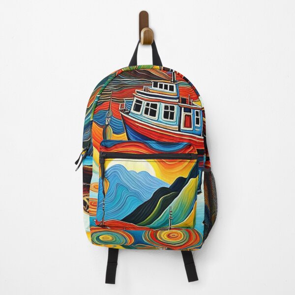 Item preview, Boat in fjord 18 designed and sold by George Hutton Hunter.