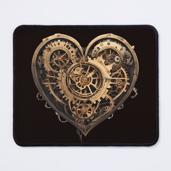 Item preview, Steampunk Clockwork Heart designed and sold by FitEnvy.