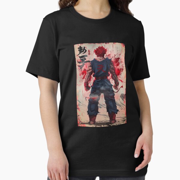 Item preview, Warrior of Darkness:  Akuma, The Red Fury designed and sold by NerdsNeverDieCo.