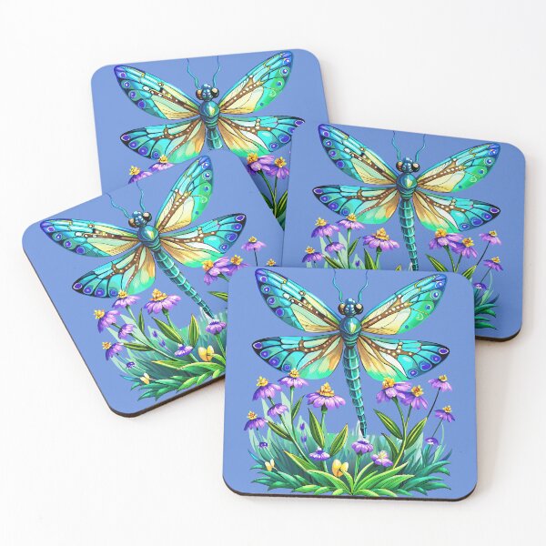 Item preview, Metallic Dragonfly Whimsy designed and sold by SebTees.