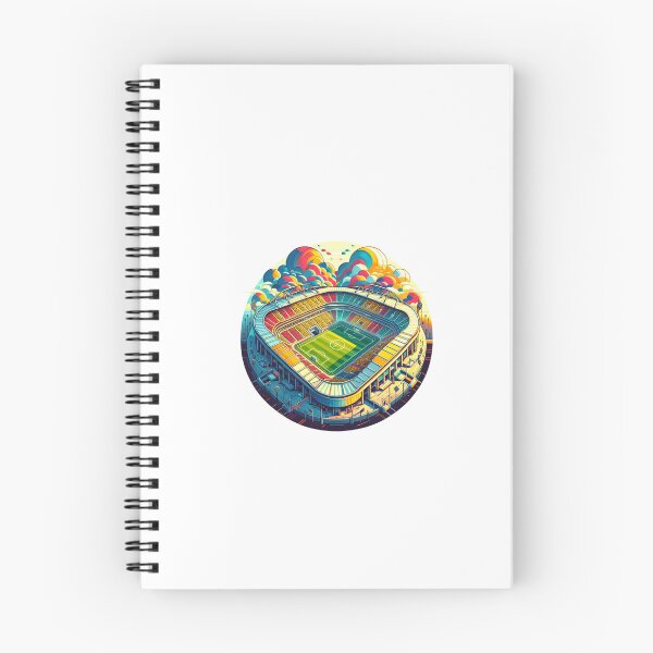 Item preview, Colorful football stadium designed and sold by ModederZukunft.
