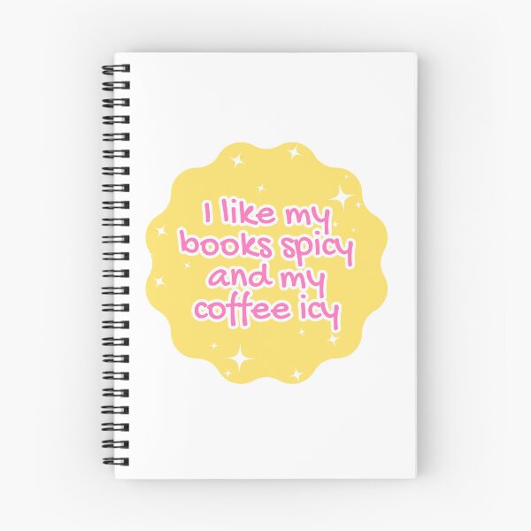 Item preview, Spicy Books & Icy Coffee designed and sold by Scarlett West Art.