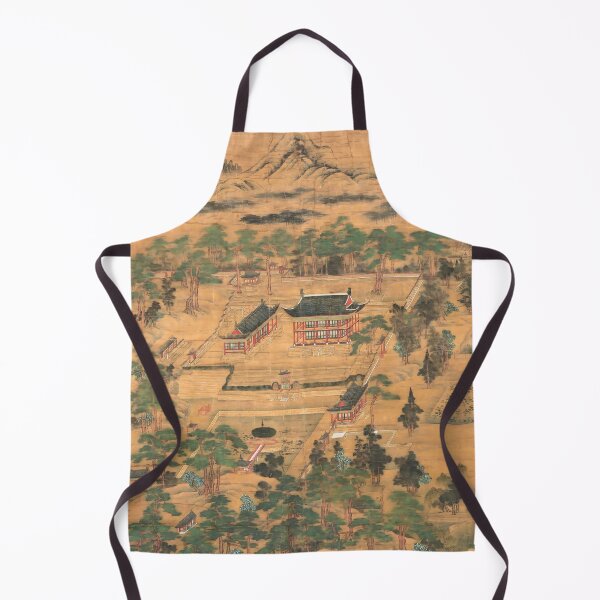 Item preview, Kyujanggak Pavilion Garden by Kim Hong-do designed and sold by SeoulJourner.