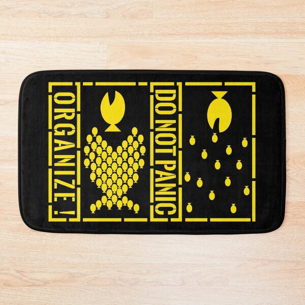 Item preview, Do Not Panic - Organize_YELLOW designed and sold by LoboTomica.