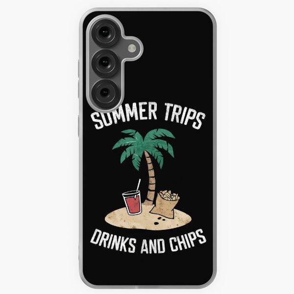 Item preview, SUMMER TRIPS DRINKS AND CHIPS - Minimalist - 2D designed and sold by YoungMind95.
