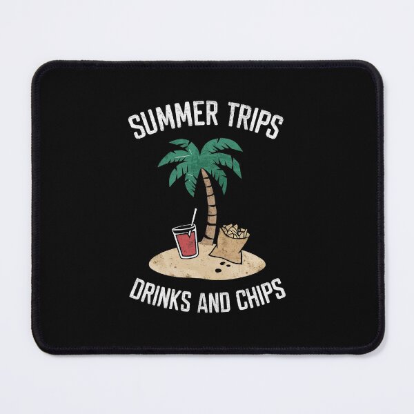 Item preview, SUMMER TRIPS DRINKS AND CHIPS - Minimalist - 2D designed and sold by YoungMind95.