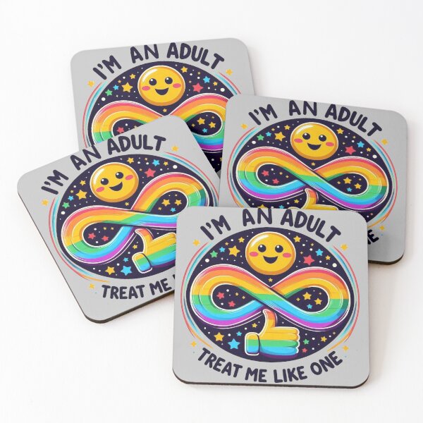 Item preview, I'm an adult, treat me like one designed and sold by Vkinsify.