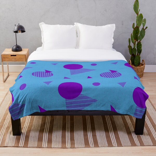 Item preview, Trendy Vibrant Fractal Memphis Pattern designed and sold by PatternsPalette.