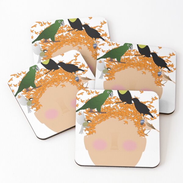 Item preview, Birds on the head designed and sold by Kirikistine.