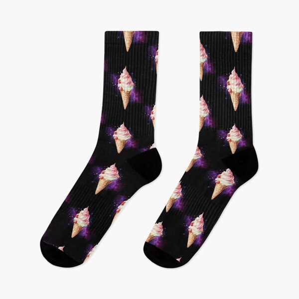 Item preview, Ice cream is a galaxy space it's cold and good taste, afterward you're floating in beautiful space forgot what's reality_v.2 designed and sold by Plullaby.