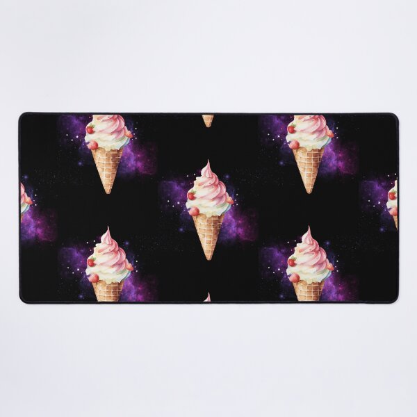 Item preview, Ice cream is a galaxy space it's cold and good taste, afterward you're floating in beautiful space forgot what's reality_v.2 designed and sold by Plullaby.