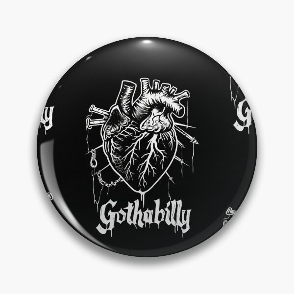Artikelvorschau, Gothic Gothabilly Herz entworfen und verkauft von Piotrek0001.