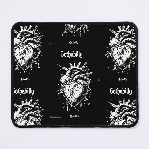 Item preview, Gothic Gothabilly Heart designed and sold by Piotrek0001.