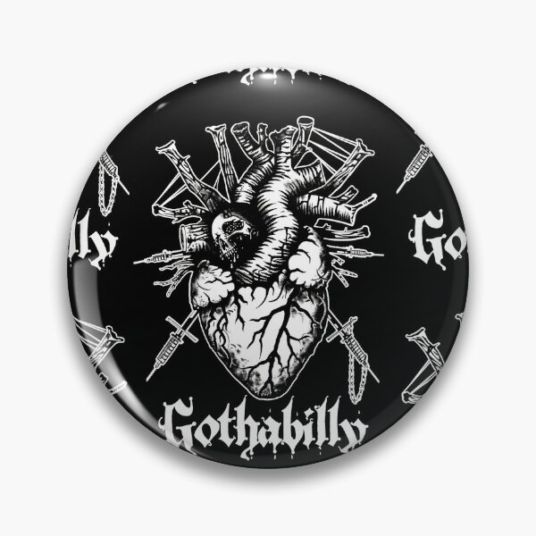 Artikelvorschau, Gothic Gothabilly Herz entworfen und verkauft von Piotrek0001.