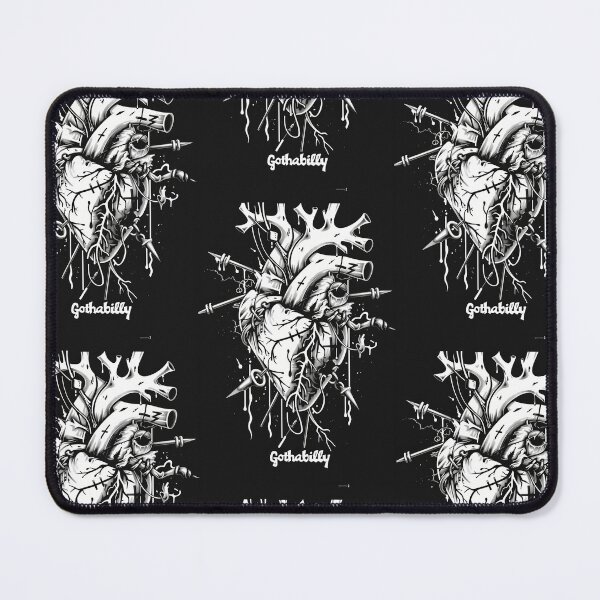 Item preview, Gothic Gothabilly Heart designed and sold by Piotrek0001.