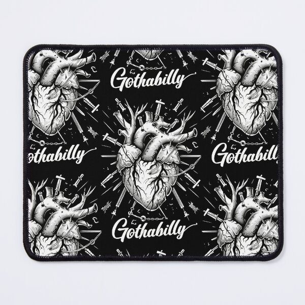 Item preview, Gothic Gothabilly Heart designed and sold by Piotrek0001.