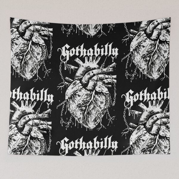 Item preview, Gothic Gothabilly Heart designed and sold by Piotrek0001.