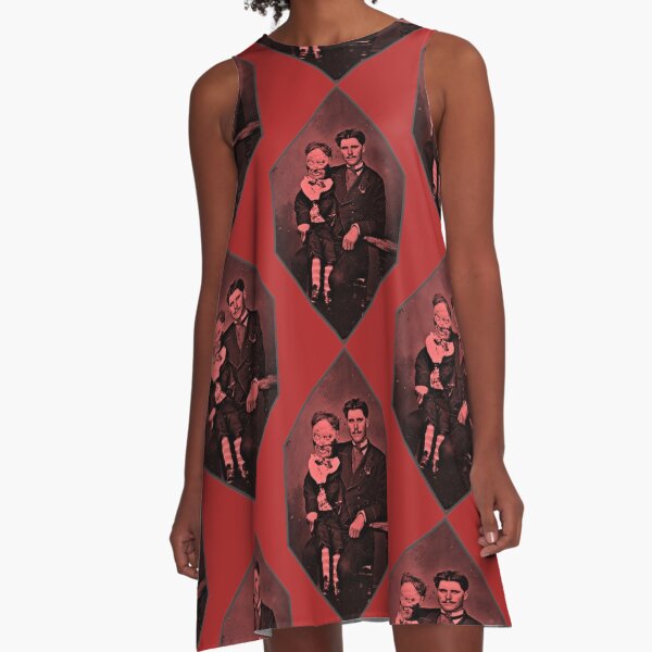 Two Voices One Man A-Line Dress