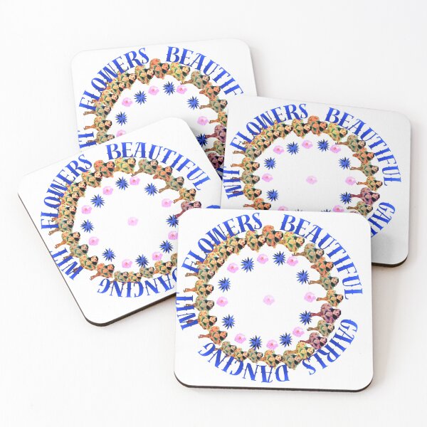 Item preview, Beautiful girls dancing with flowers designed and sold by sadeek1021953Ss.
