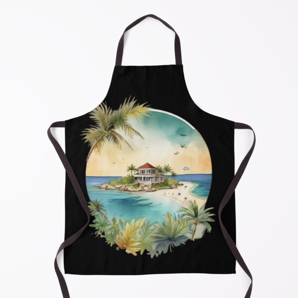 Item preview, watercolor caladesi island designed and sold by EuropeanPrints.