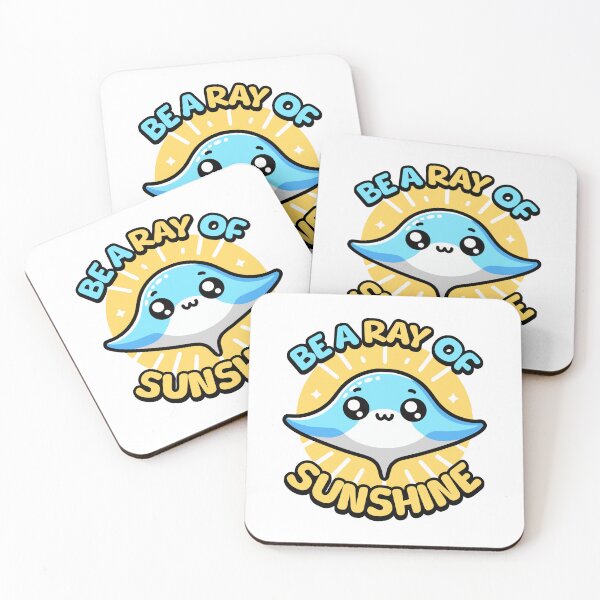 Item preview, Be A Ray Of Sunshine! Cute Kawaii Stingray Pun designed and sold by PMCreative.