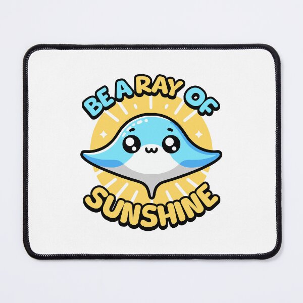 Item preview, Be A Ray Of Sunshine! Cute Kawaii Stingray Pun designed and sold by PMCreative.