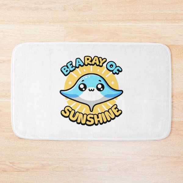 Item preview, Be A Ray Of Sunshine! Cute Kawaii Stingray Pun designed and sold by PMCreative.