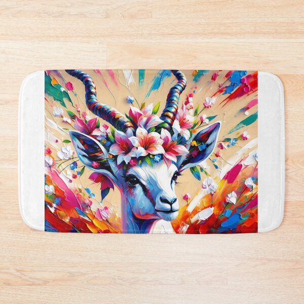 Item preview, Acrylic Majestic Blossoming Antelope designed and sold by InsanseCreation.