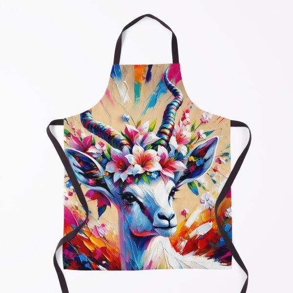 Item preview, Acrylic Majestic Blossoming Antelope designed and sold by InsanseCreation.