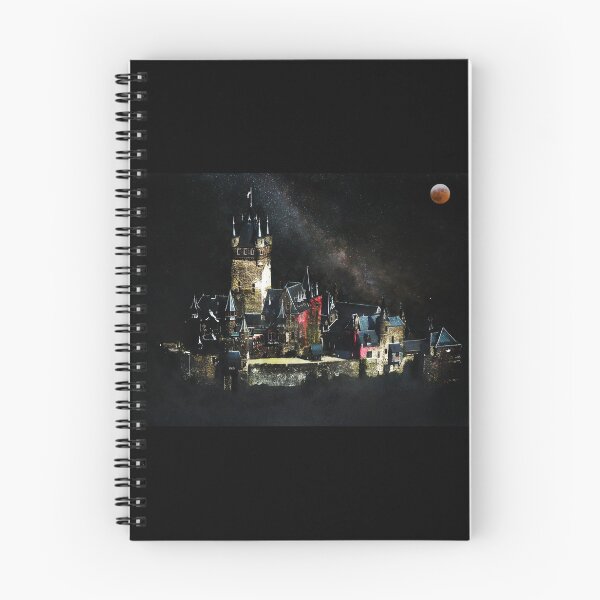Item preview, Dark Shadow Castle with Moon designed and sold by OpenED360.