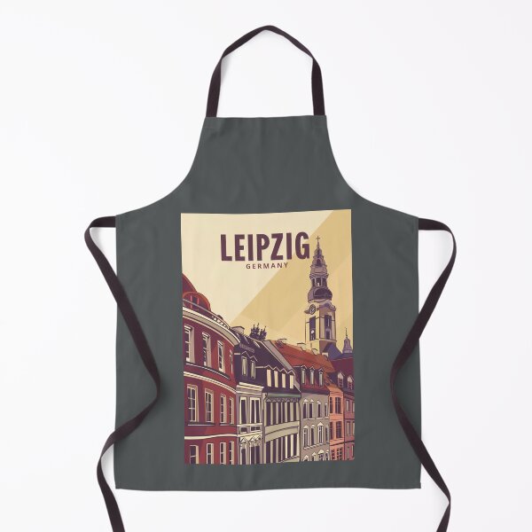 Item preview, A Vintage Travel Illustration of Leipzig - Germany designed and sold by GoodOldVintage.