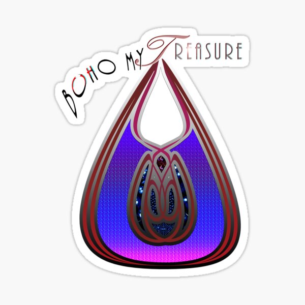 Vista previa del artículo con la obra «Boho My Treasure», diseñado y vendido por mavicfe.