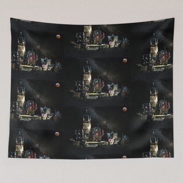Item preview, Dark Shadow Castle with Moon designed and sold by OpenED360.