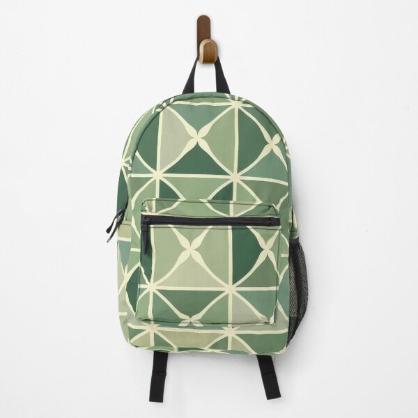Item preview, Abstract Green And Beige Geometric Pattern Background Design designed and sold by brandway.
