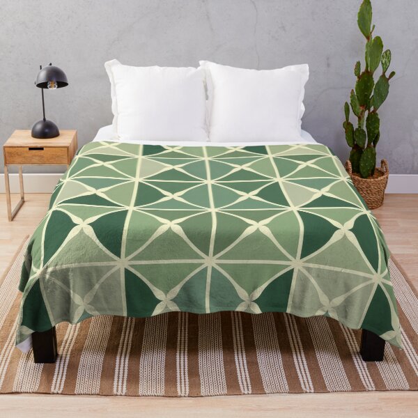 Item preview, Abstract Green And Beige Geometric Pattern Background Design designed and sold by brandway.