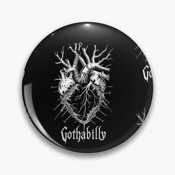 Artikelvorschau, Gothic Gothabilly Herz entworfen und verkauft von Piotrek0001.