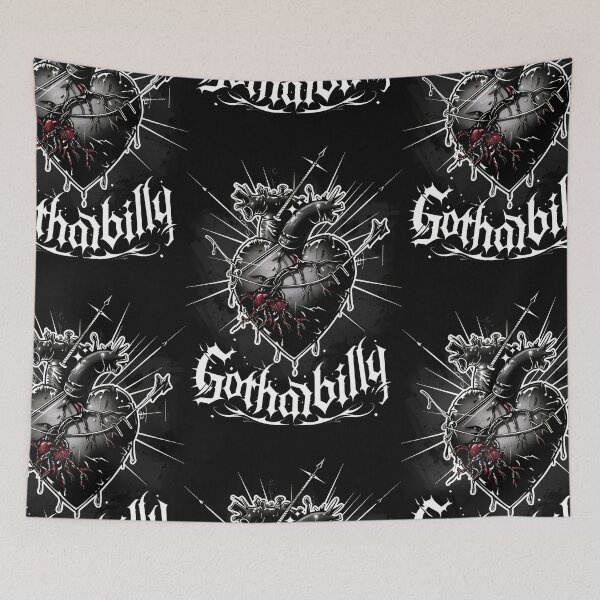 Item preview, Gothic Gothabilly Heart designed and sold by Piotrek0001.