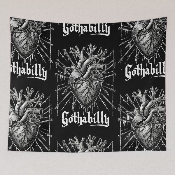 Item preview, Copy of Gothic Gothabilly Heart designed and sold by Piotrek0001.