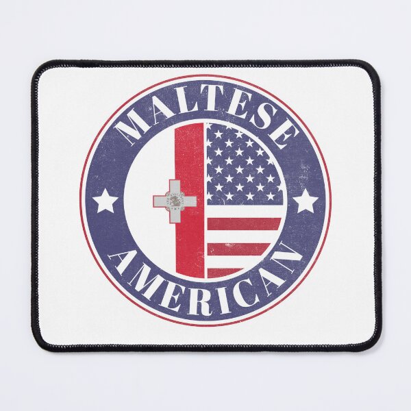 Item preview, Proud Maltese-American Badge - Malta Flag designed and sold by chrisrivait.