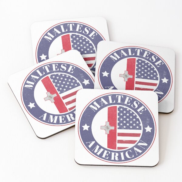 Item preview, Proud Maltese-American Badge - Malta Flag designed and sold by chrisrivait.