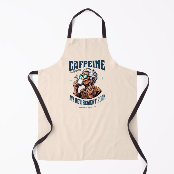 Item preview, Caffeine Queen: Enjoying coffee is my retirement plan. Light designed and sold by Pearl67.