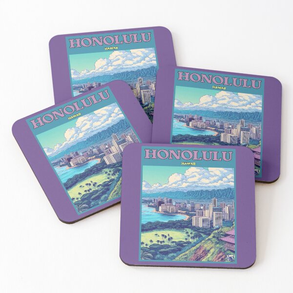 Item preview, Honolulu, Hawaii designed and sold by cloudland.
